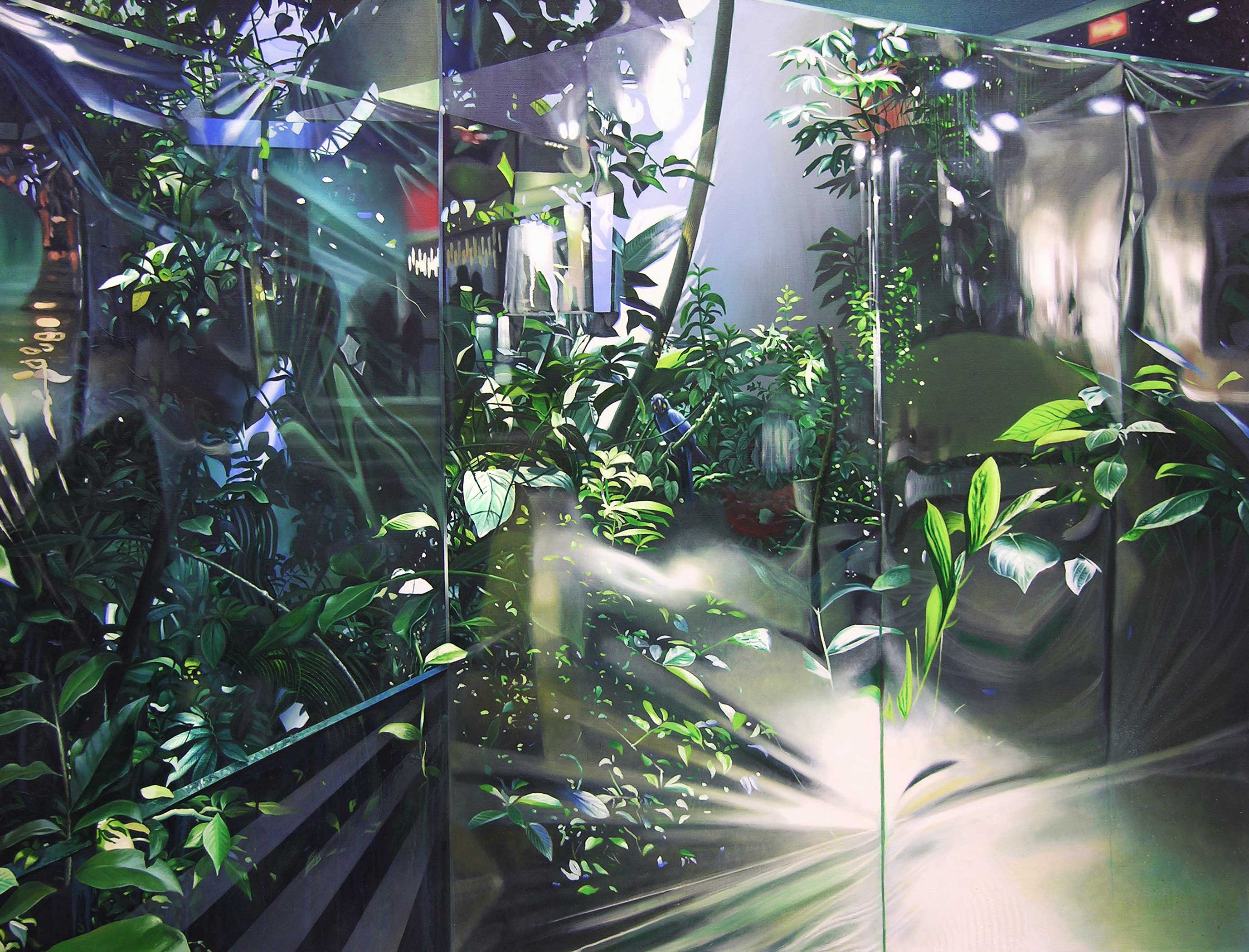 Erik Nieminen abstract painting from the Anonymous Reality documentary filmed across Berlin, New York, Montreal and Ottawa
