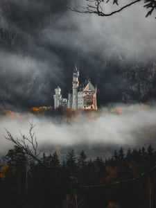 castle in the german alps