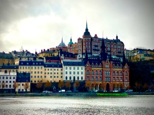Stockholm across the wtaer